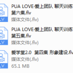 PUA LOVE·爱上团队 聊天训练营