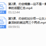 爱情光谱《约会专题》