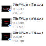 《四横四纵2.0》