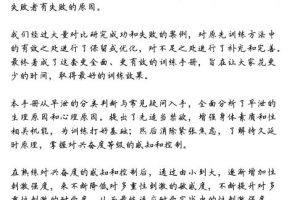 《持久延时手册》