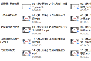 爱上情感：魅力形象