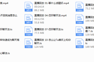 麦坤《恋爱脱单聊天课》