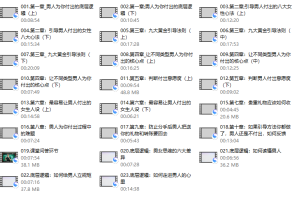 朕哥核心私密课之如何引导男人付出