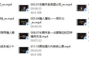子轩《情人属性入门课》