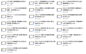 《高嫁实操秘籍——向上社交》系列课
